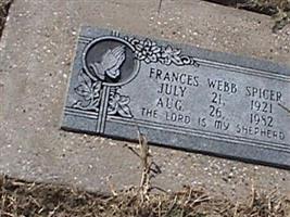 Frances Webb Spicer