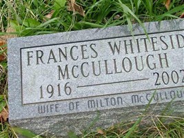Frances Whiteside McCullough