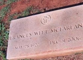 Frances Whitt McFarland Frances Whitt McFarland