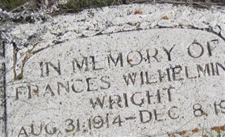 Frances Wilhelmina Wright Frances Wilhelmina Wright