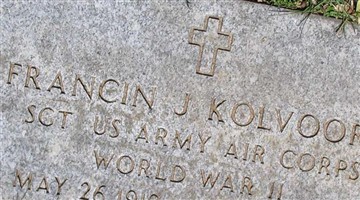 Francin J. Kolvoord Francin J. Kolvoord