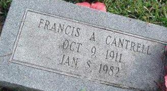 Francis A. Cantrell