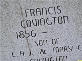 Francis Covington Francis Covington