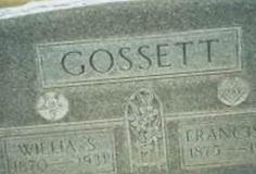 Francis E Gossett