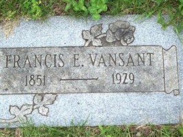 Francis E. Vansant Francis E. Vansant