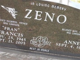 Francis "Fran" Zeno Francis "Fran" Zeno