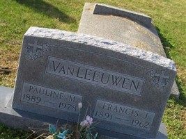 Francis J. VanLeeuwen Francis J. VanLeeuwen