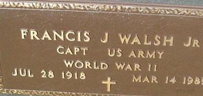 Francis J Walsh, Jr