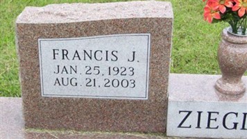 Francis J Ziegler Francis J Ziegler
