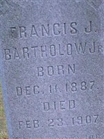 Francis James Bartholow, Jr