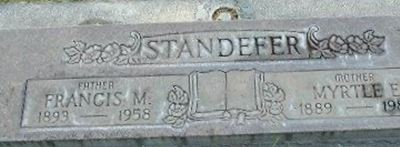 Francis M Standefer Francis M Standefer