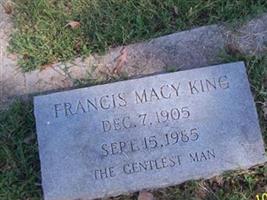Francis Macy King
