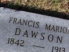 Francis Marion "Bud" Dawson Francis Marion "Bud" Dawson