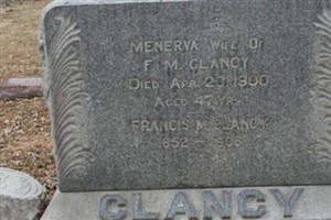 Francis Marion "Frank" Clancy Francis Marion "Frank" Clancy