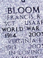Francis Raymond Bloom