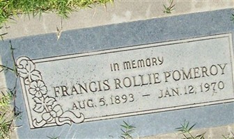 Francis Rollie Pomeroy Francis Rollie Pomeroy