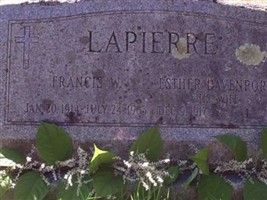 Francis W LaPierre