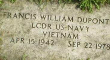 Francis William DuPont, Jr Francis William DuPont, Jr