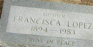 Francisca Lopez Francisca Lopez