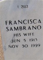 Francisca Sambrano Apodaca Francisca Sambrano Apodaca