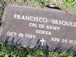 Francisco "Frank" Vasquez Francisco "Frank" Vasquez
