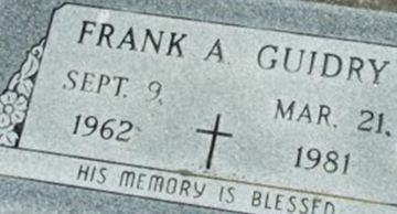 Frank A. Guidry