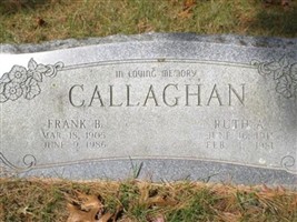 Frank B Callaghan Frank B Callaghan