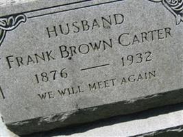 Frank Brown Carter