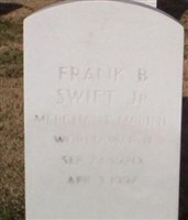 Frank Butler Swift, Jr Frank Butler Swift, Jr