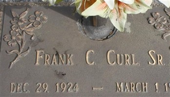 Frank C Curl, Sr