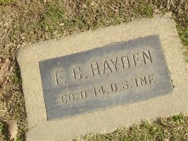 Frank C. Hayden Frank C. Hayden