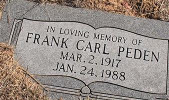 Frank Carl Peden