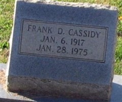 Frank D Cassidy