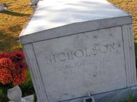 Frank Edward Nicholson, Jr