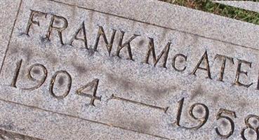 Frank Enoch McAtee Frank Enoch McAtee
