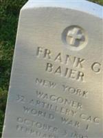 Frank G Baier