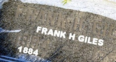 Frank H Giles Frank H Giles