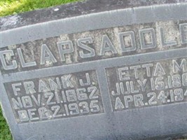 Frank J Clapsaddle Frank J Clapsaddle