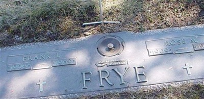 Frank Jerald Frye Frank Jerald Frye
