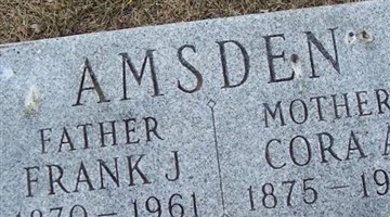 Frank Joel Amsden Frank Joel Amsden