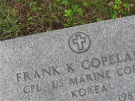 Frank K Copeland