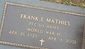 Frank L Mathies Frank L Mathies