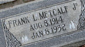 Frank L Metcalf, Jr