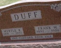 Frank M Duff