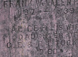 Frank M Valentine Frank M Valentine