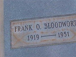 Frank O. Bloodworth Frank O. Bloodworth