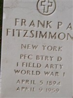 Frank P Fitzsimmons Frank P Fitzsimmons