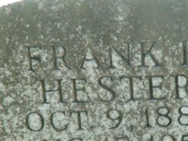 Frank P Hester Frank P Hester