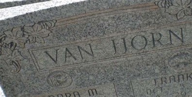 Frank R VanHorn Frank R VanHorn