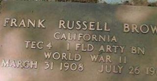 Frank Russell Brown